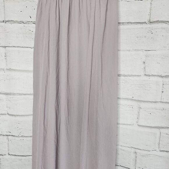 Show Me Your Mumu Emily Empire Maxi Dress Gray Size Small - Picture 3 of 12